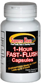 1 Hour Fast Flush Capsules - Click Image to Close