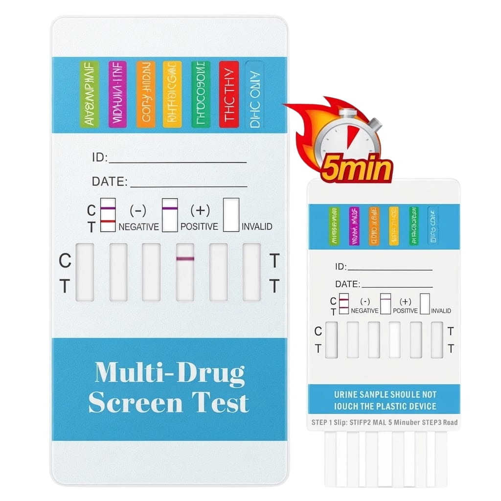 clia waived 13 panel urine drug test dip card with fentanyl